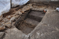  صور: سلطة الآثار تعثر على آثار تعود للحقبة الصليبية بحي النزهة بمدينة يافا